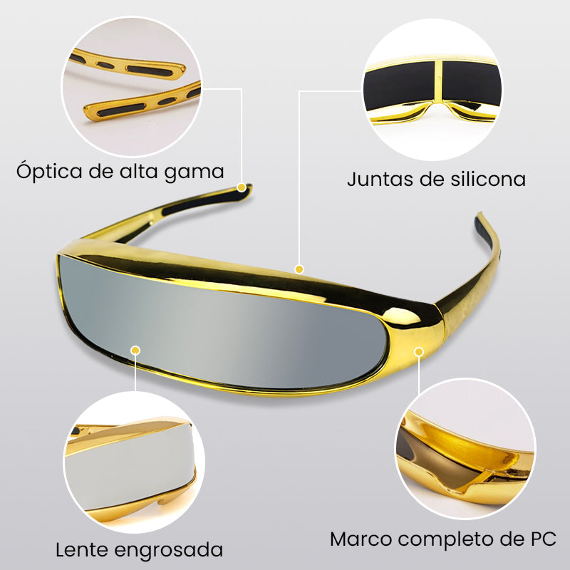 Gafas de seguridad de una pieza para soldadura