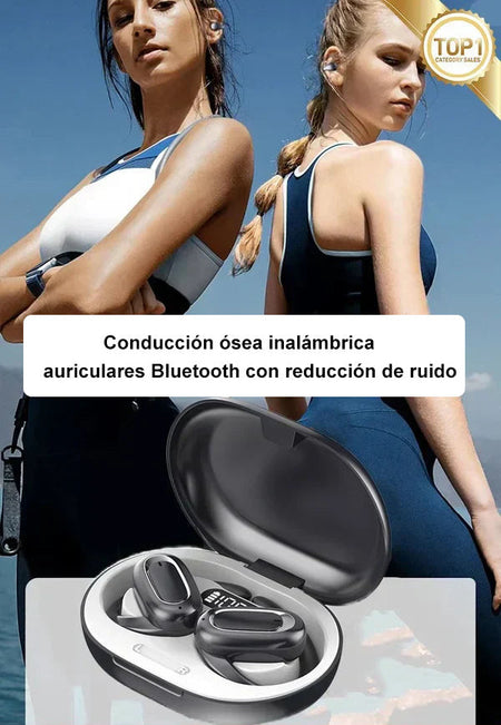 Conducción ósea inalámbricos auriculares Bluetooth