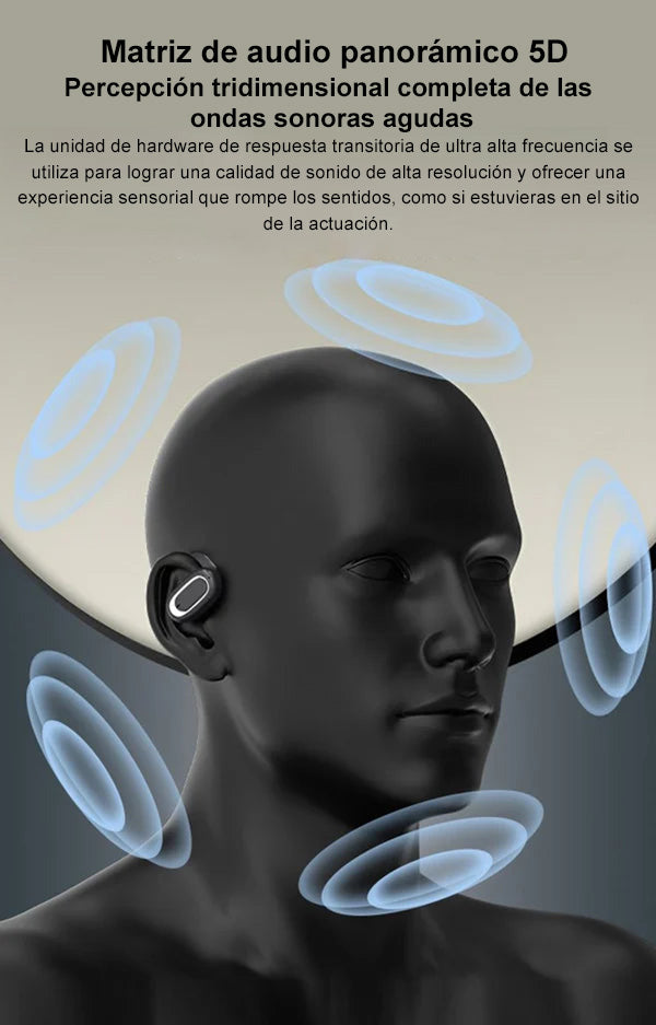 Conducción ósea inalámbricos auriculares Bluetooth