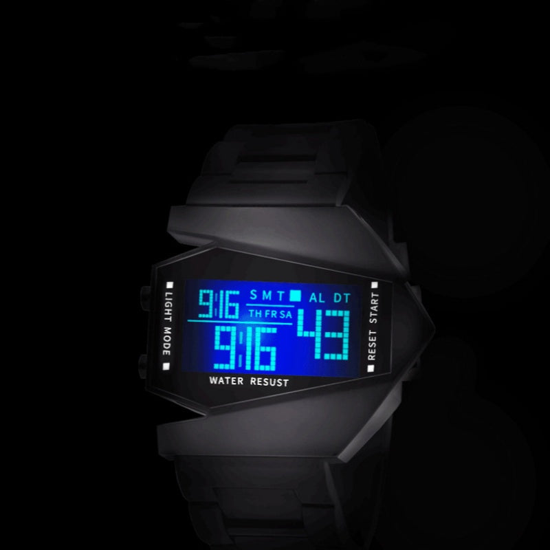 Las piezas múltiples son más baratas🔥Reloj LED creativo con forma de avión luminoso⌚