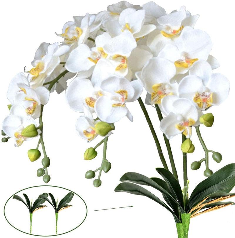 Orquídeas Artificiais- 10 Peças - Toque de Luxo Decor