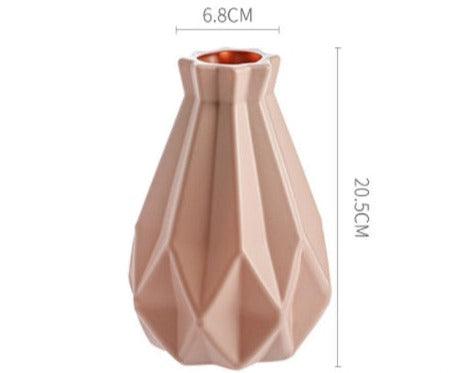 Morandi-Vasos de Plástico para Decoração - Toque de Luxo Decor