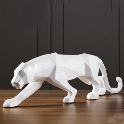 Escultura Leopardo - Toque de Luxo Decor